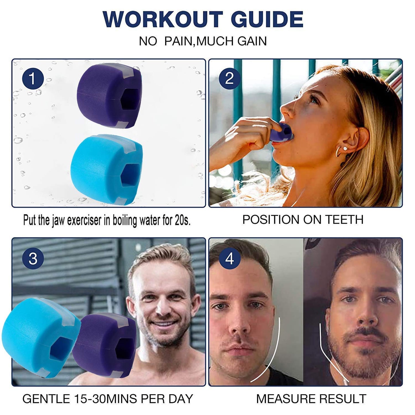 Jawline Exerciser To Define Your Jawline (1Pc Only)