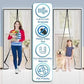 Mesh Magnetic Mosquito Screen Door Net Curtain with Magnets Reinforced Polyester