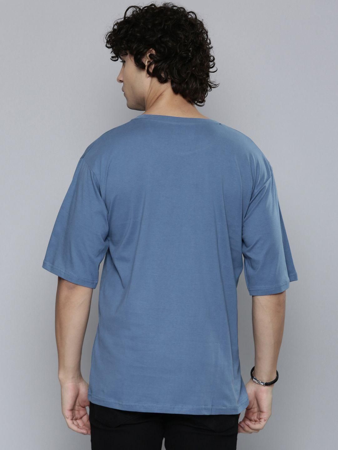 Men's Round Neck 3/4 Sleeve T-shirt